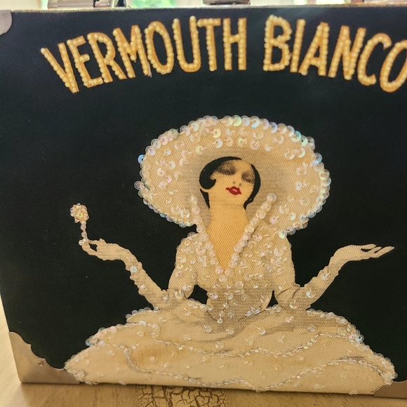 Vermouth Bianco Cigar Box Sequin Bag - Picture 2 of 8